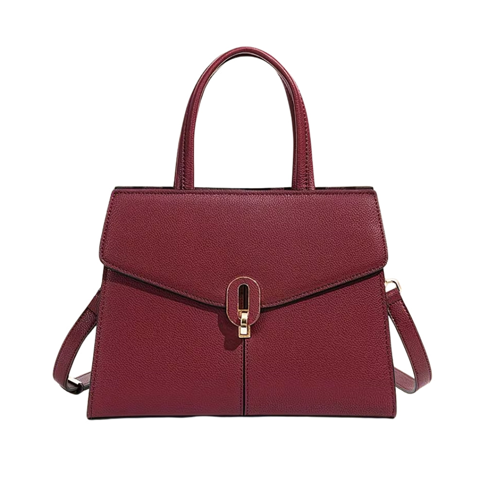 ELEGANT GENUINE LEATHER HANDBAG