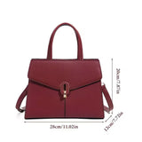 ELEGANT GENUINE LEATHER HANDBAG