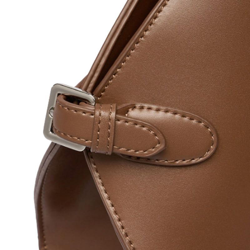 MIREYA SOFT STRUCTURE LEATHER HANDBAG