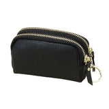 CALVORA DOUBLE ZIP MINI WALLET