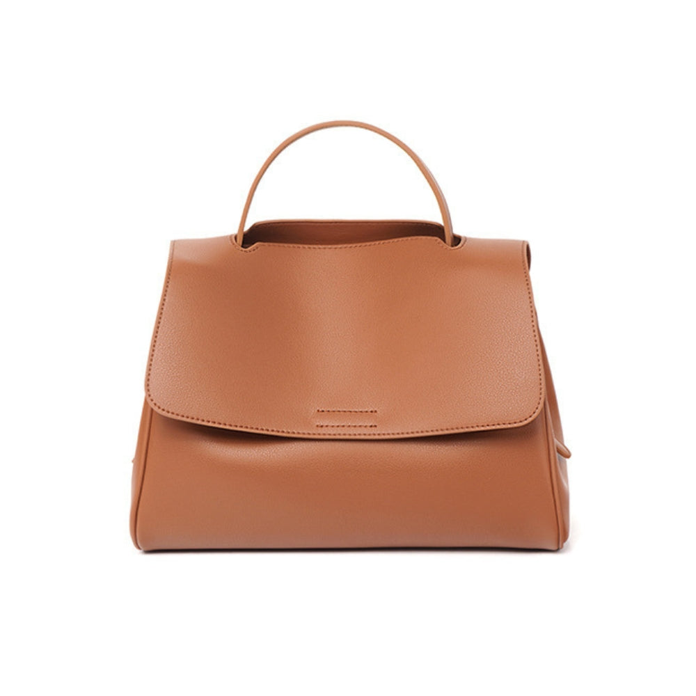 SOFT LEATHER FLAP SHOULDER & CROSSBODY BAG