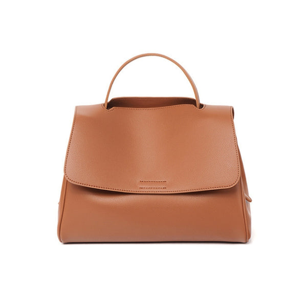 SOFT LEATHER FLAP SHOULDER & CROSSBODY BAG