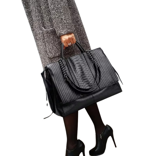 RAVEN CROC LEATHER WORK BAG