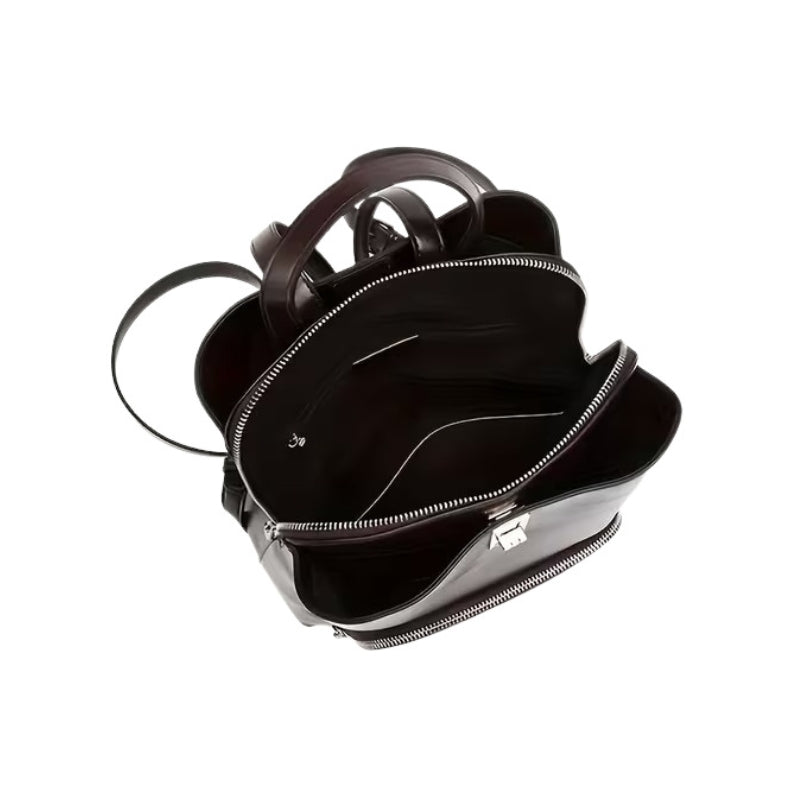 VINTARA VOYAGE LEATHER SHOULDER BAG