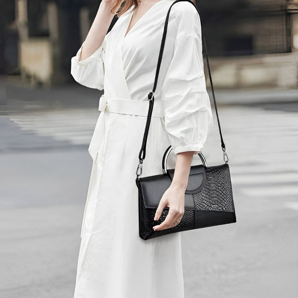 ZAFIRA SOFT LEATHER SHOULDER BAG