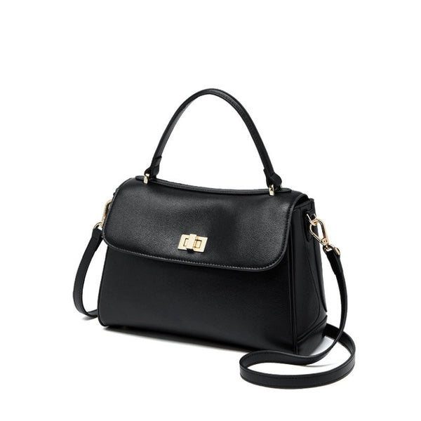 LUNERA CLASSIC LEATHER HANDBAG