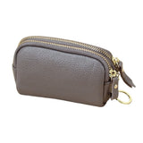 CALVORA DOUBLE ZIP MINI WALLET