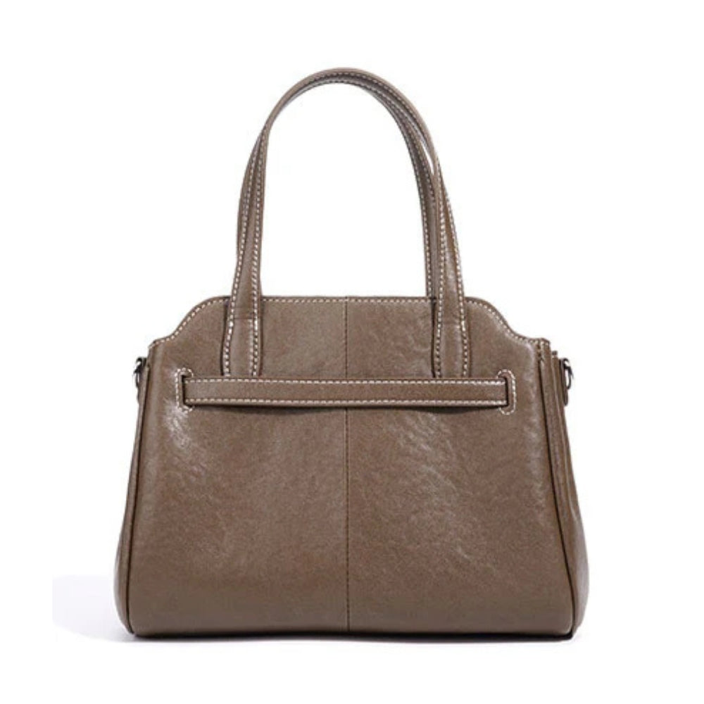 VALMERE LEATHER TOTE 15''