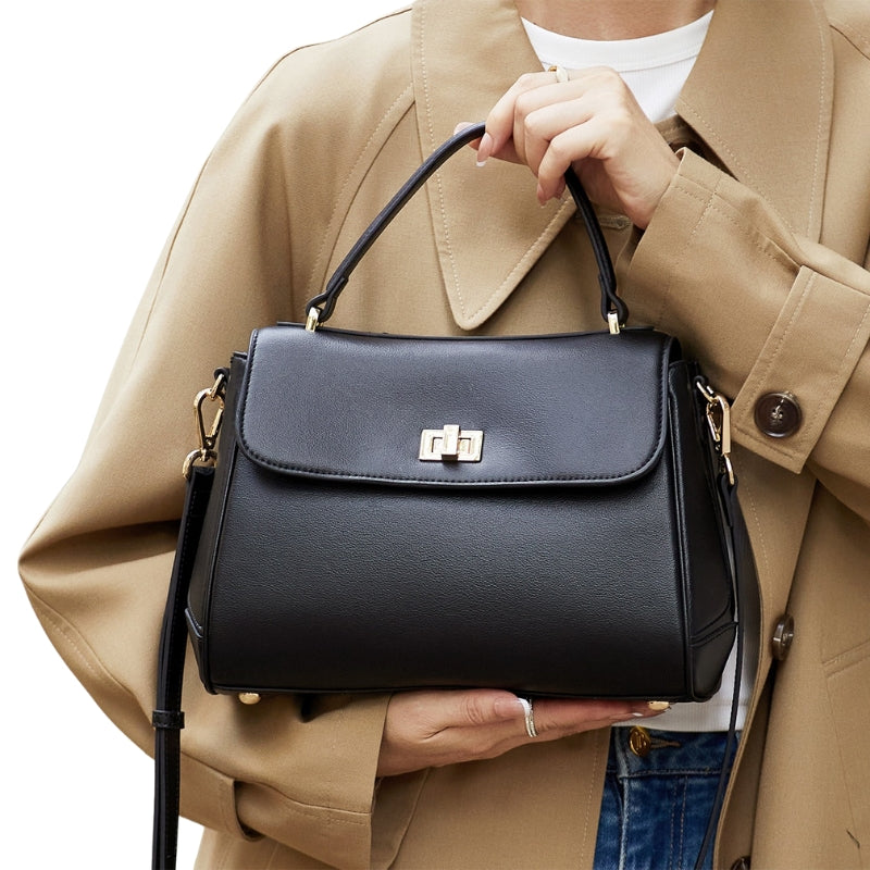 LUNERA CLASSIC LEATHER HANDBAG