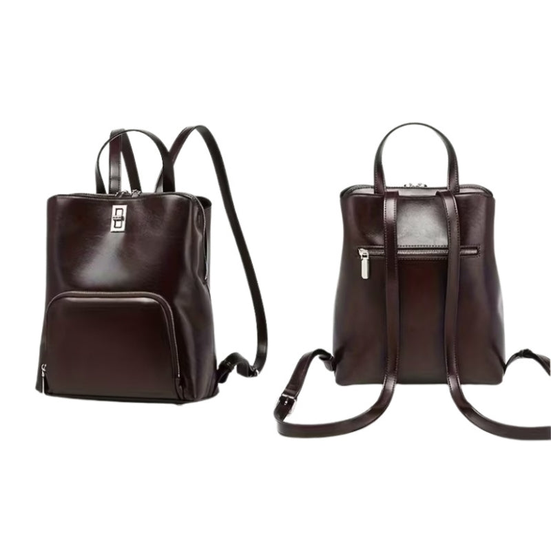 VINTARA VOYAGE LEATHER SHOULDER BAG