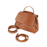 SOFT LEATHER FLAP SHOULDER & CROSSBODY BAG