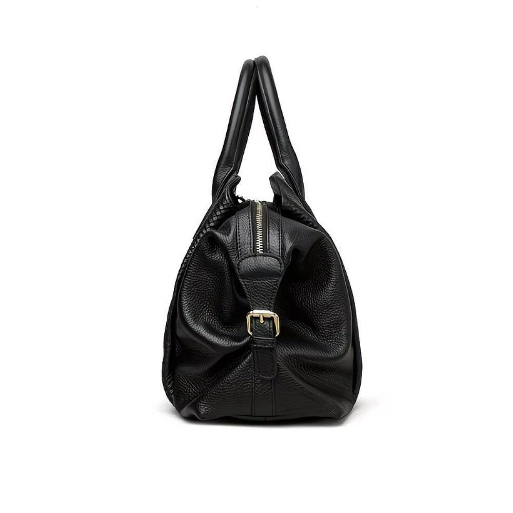 ZARENA NOIR SERPENT TOTE
