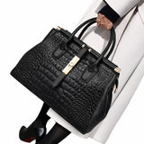 MARIBELLE CROC LUXE TOTE 13''
