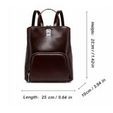 VINTARA VOYAGE LEATHER SHOULDER BAG