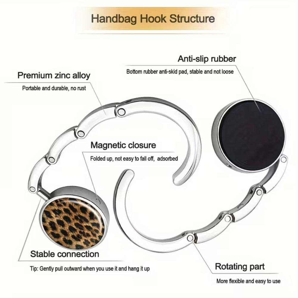 ZELVORA FOLDABLE PURSE HANGER