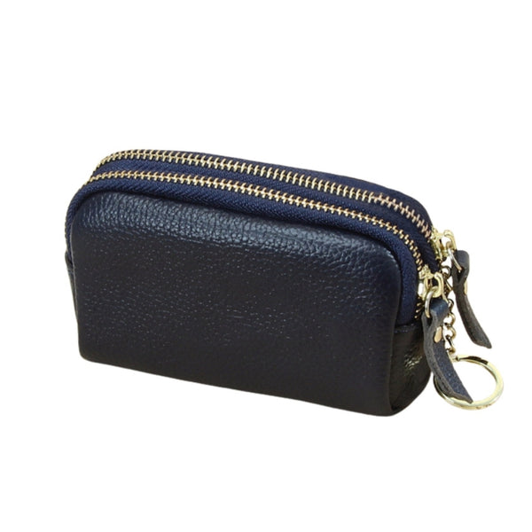 CALVORA DOUBLE ZIP MINI WALLET