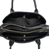 ZARENA NOIR SERPENT TOTE