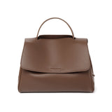 SOFT LEATHER FLAP SHOULDER & CROSSBODY BAG