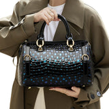 ZAVIRA COWHIDE HANDBAG