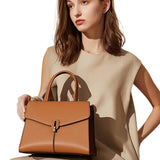 ELEGANT GENUINE LEATHER HANDBAG