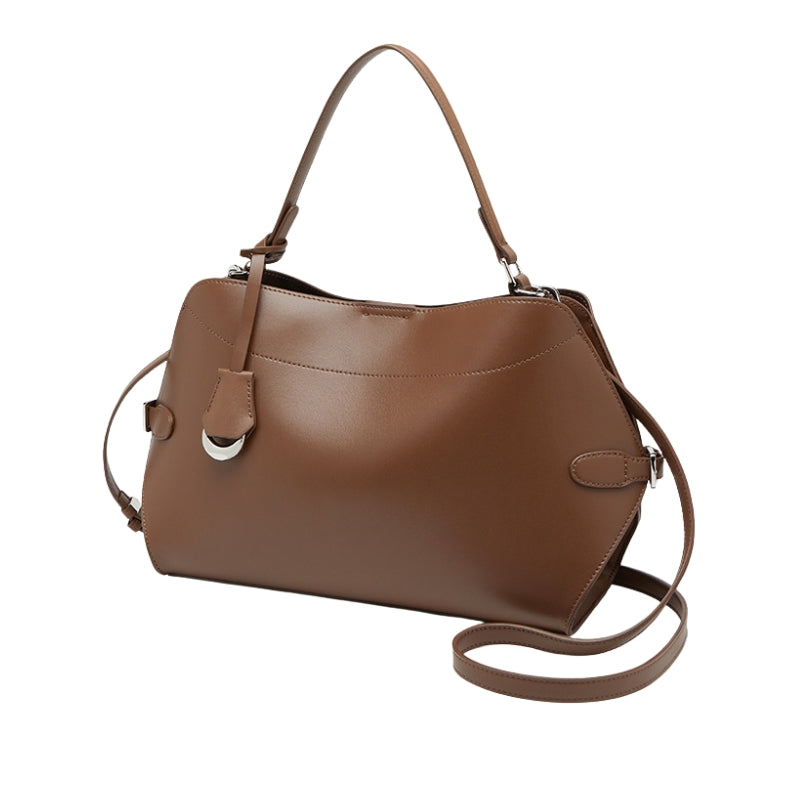 MIREYA SOFT STRUCTURE LEATHER HANDBAG