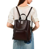VINTARA VOYAGE LEATHER SHOULDER BAG