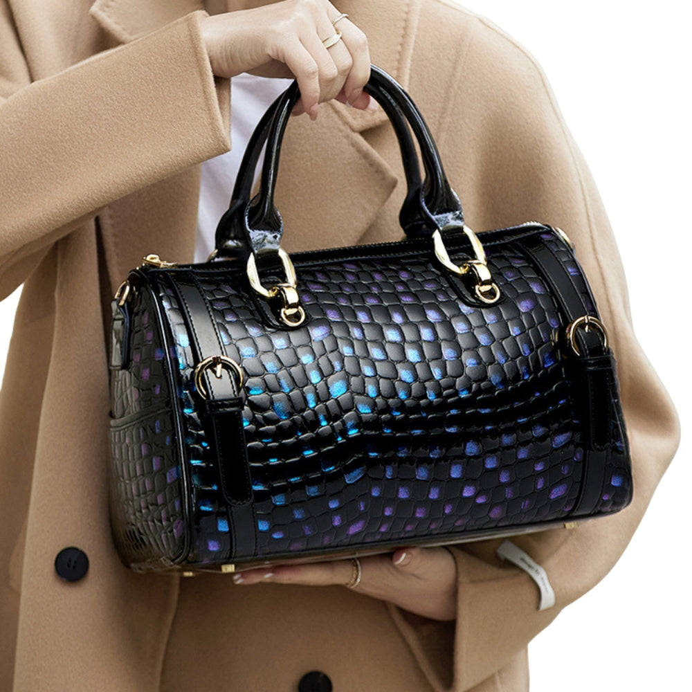 ZAVIRA COWHIDE HANDBAG