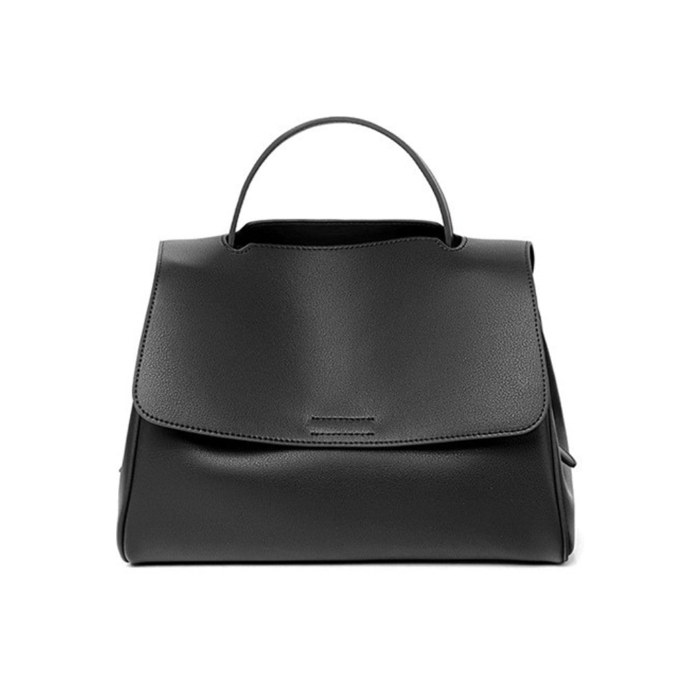 SOFT LEATHER FLAP SHOULDER & CROSSBODY BAG