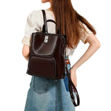 VINTARA VOYAGE LEATHER SHOULDER BAG
