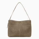 GENEVA SUEDE TOTE 17"
