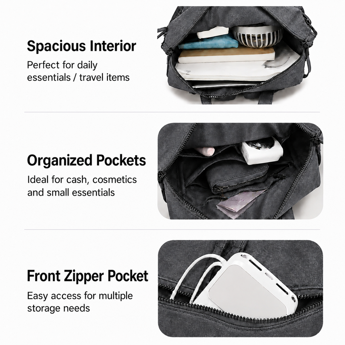 VENETIA MULTIFUNCIONAL BACKPACK