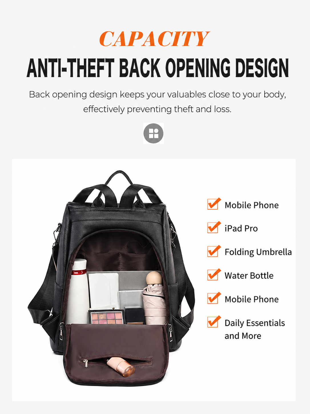 EMILIA SIGNATURE BACKPACK
