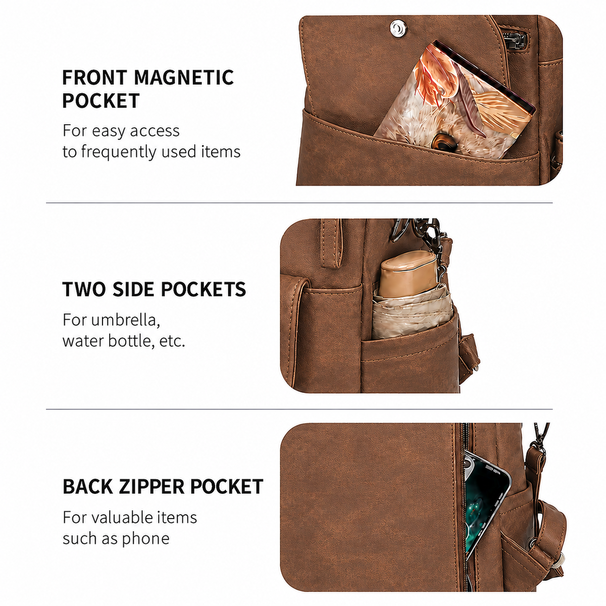 VENETIA MULTIFUNCIONAL BACKPACK