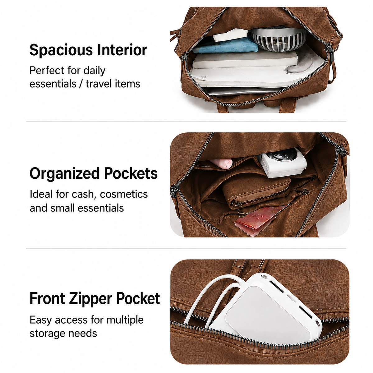 VENETIA MULTIFUNCIONAL BACKPACK