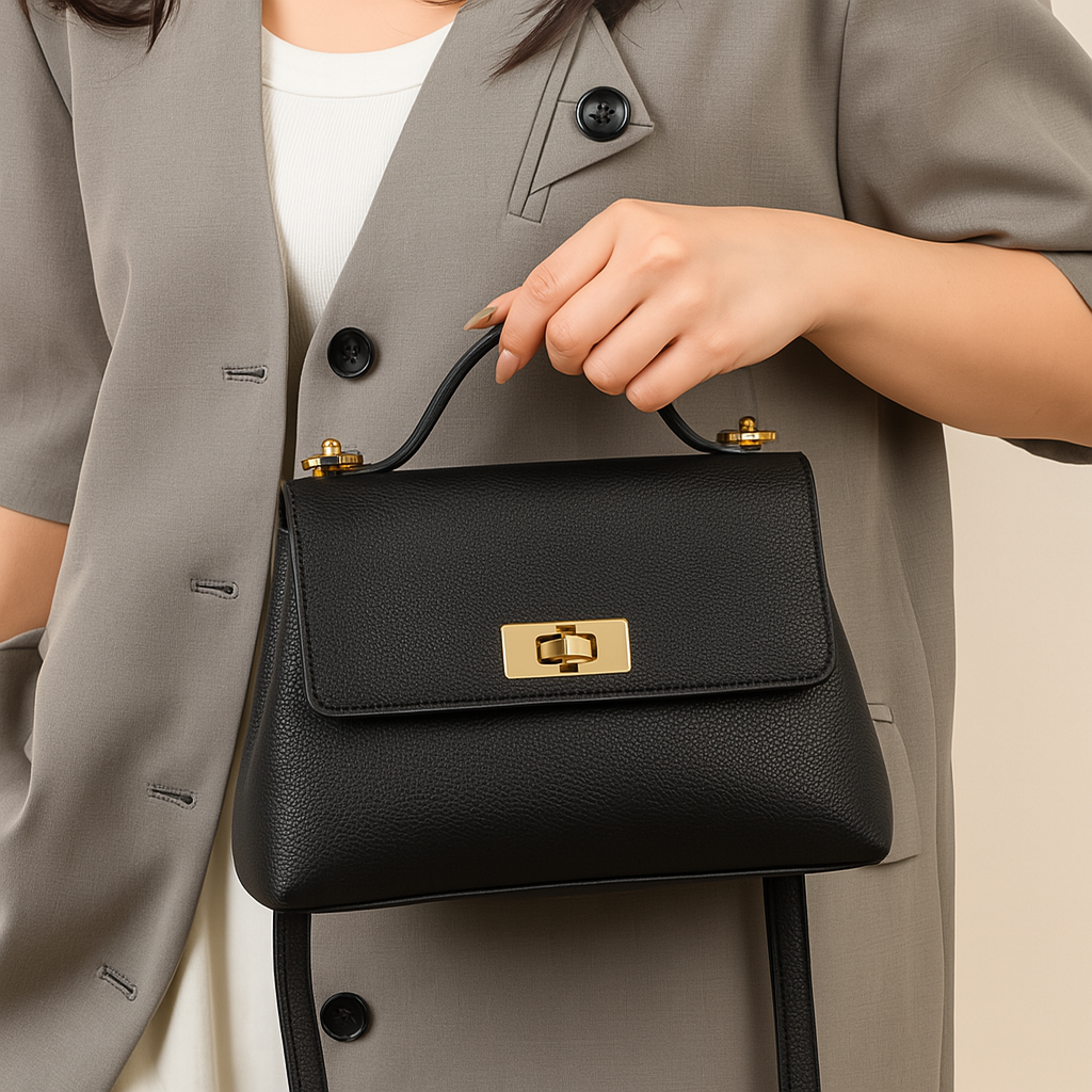 NOIRA PREMIUM LEATHER SHOULDERBAG