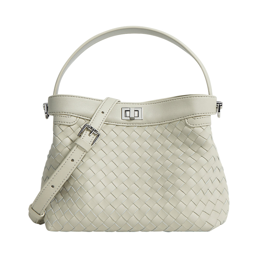 NAEL WOVEN SHOULDERBAG