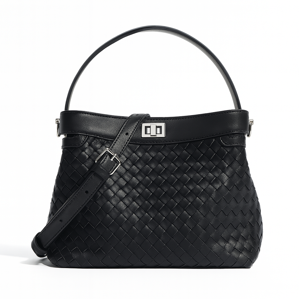 NAEL WOVEN SHOULDERBAG