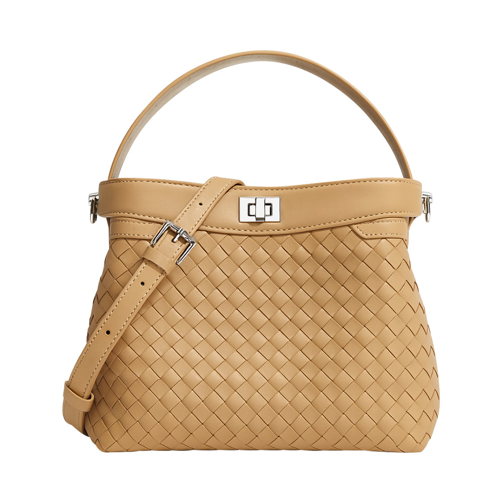 NAEL WOVEN SHOULDERBAG