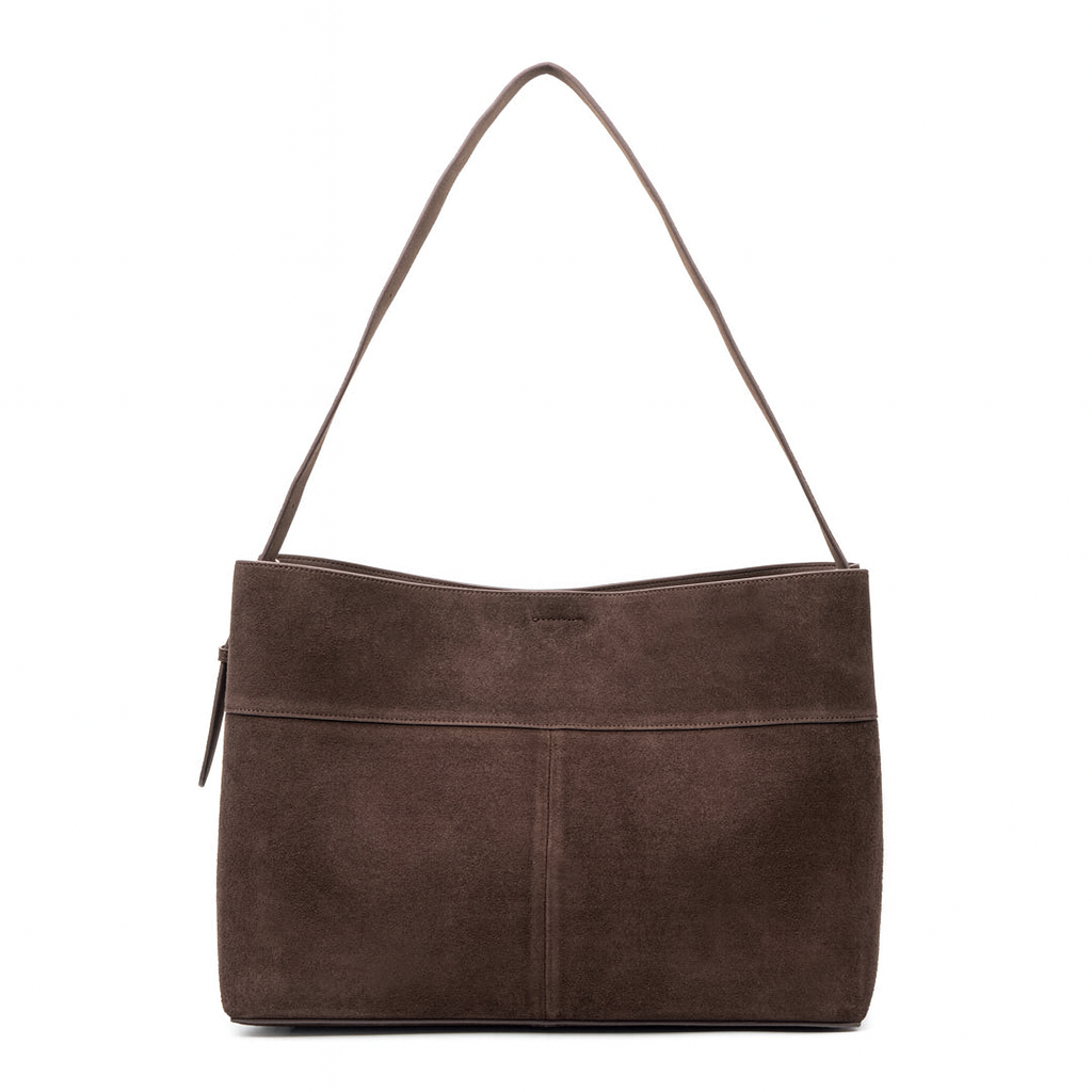 GENEVA SUEDE TOTE 17"