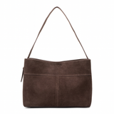 GENEVA SUEDE TOTE 17"