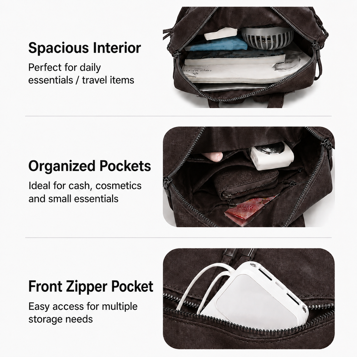 VENETIA MULTIFUNCIONAL BACKPACK