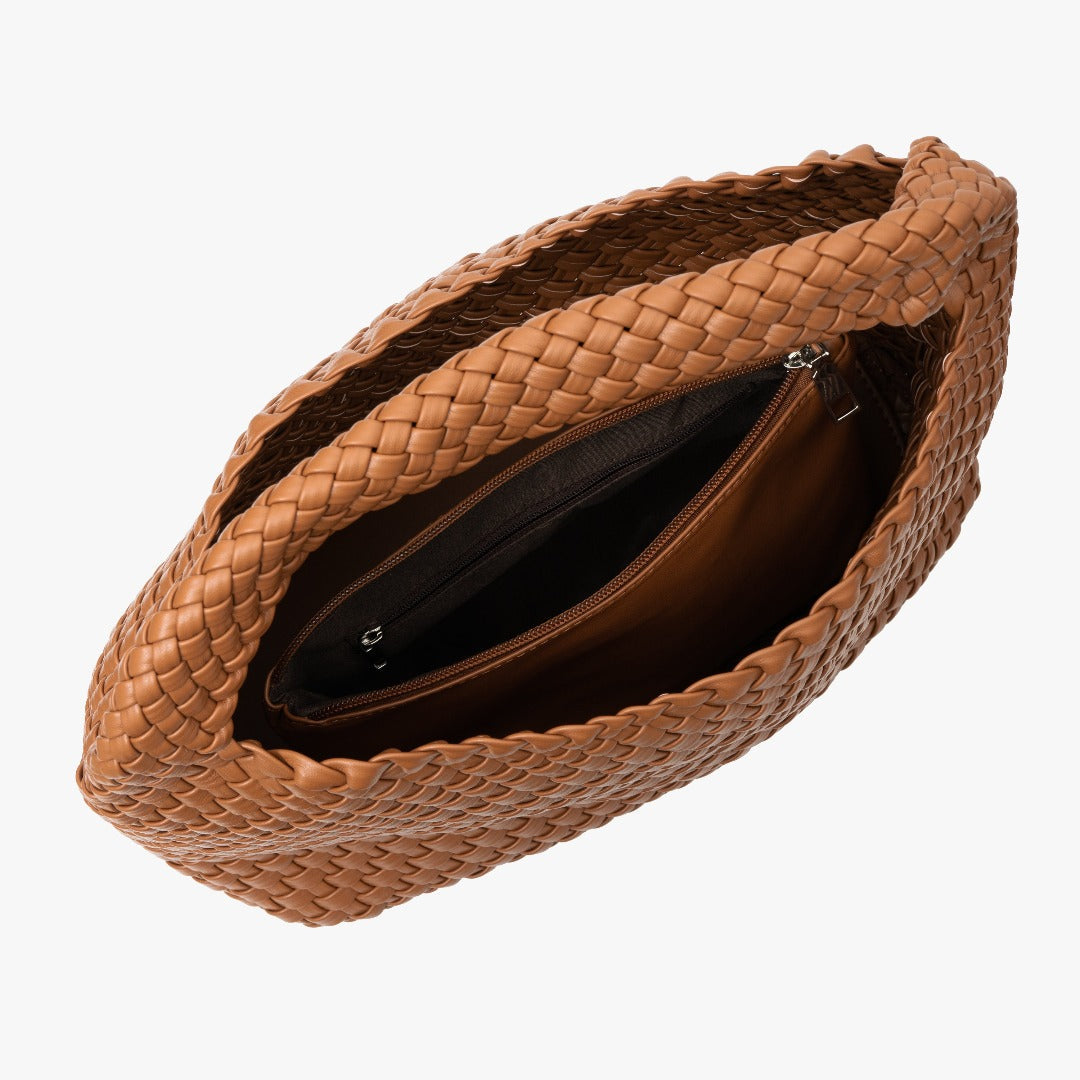 WOVEN SHOULDERBAG