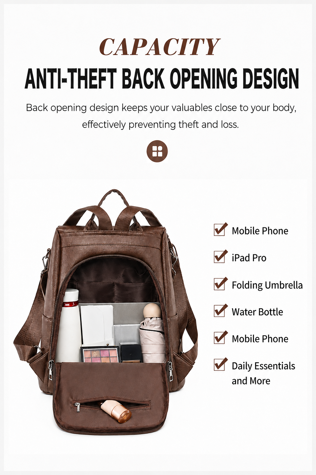 EMILIA SIGNATURE BACKPACK