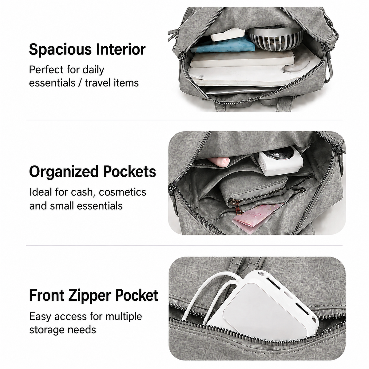 VENETIA MULTIFUNCIONAL BACKPACK