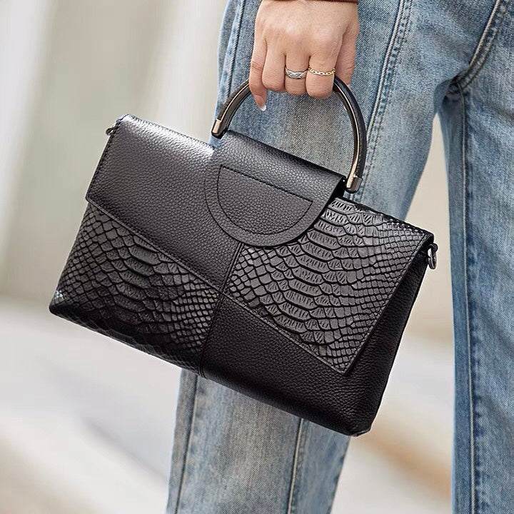 ZAFIRA SOFT LEATHER SHOULDER BAG
