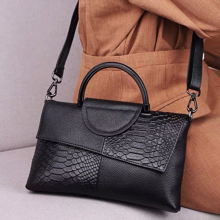 ZAFIRA SOFT LEATHER SHOULDER BAG