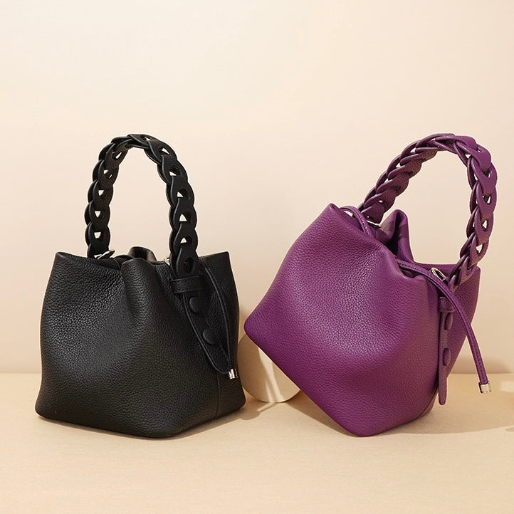VERSATILE BUCKET HANDBAG