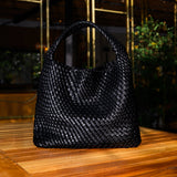 WOVEN SHOULDERBAG