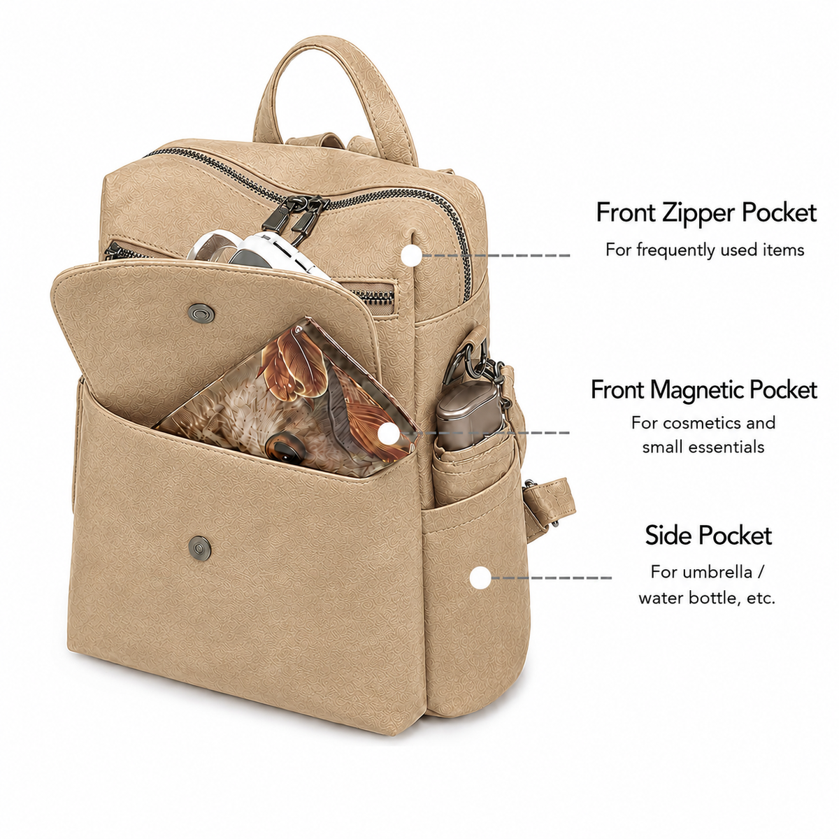 VENETIA MULTIFUNCIONAL BACKPACK