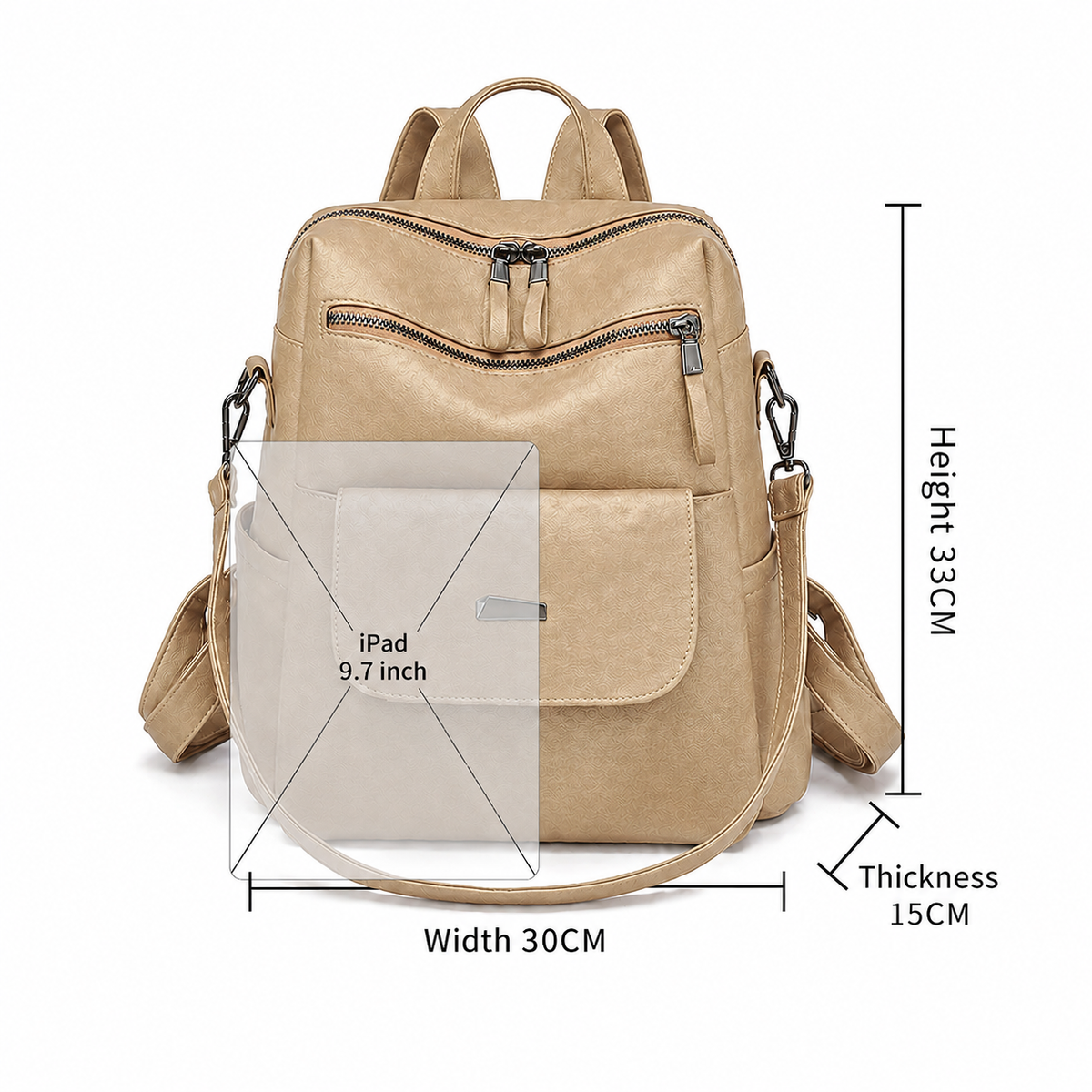 VENETIA MULTIFUNCIONAL BACKPACK